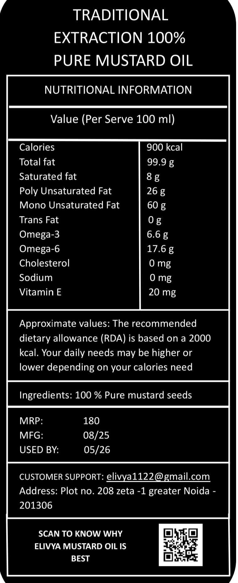 Traditional extracted cold pressed Mustard Oil,Naturally Cholesterol Free, 1L, Rich Aroma & Flavour of Real Mustard Seeds, A1 Grade Mustard Seeds - Image 4